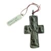 Ancient Byzantine Empire Bronze Christian Cross Pendant, Ca. 7-15th Century AD