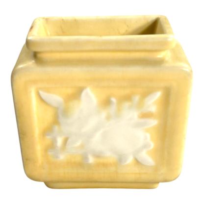 Vintage Rookwood Pottery 6474 Rectangular Flower Vase - Image 2