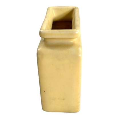 Vintage Rookwood Pottery 6474 Rectangular Flower Vase - Image 4