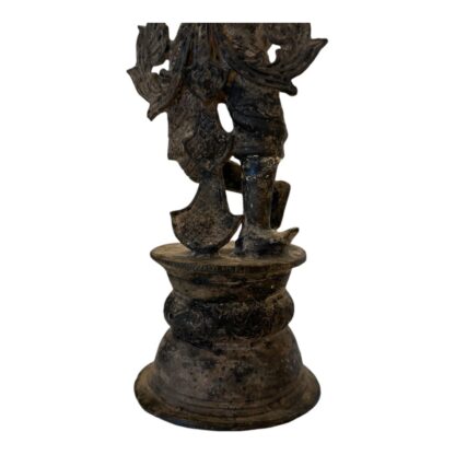 Antique Thailand Bronze Dancing Entertainer Figural Statue - Image 6