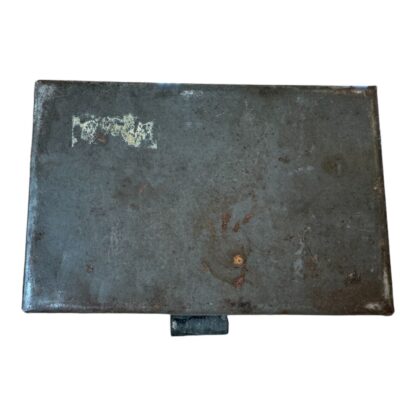 Antique Americana Decorative Tin Toleware Decorative Document Box - Image 10