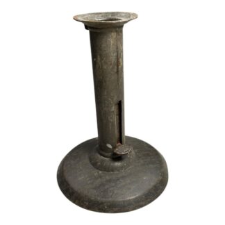 Antique Metal Push Up Candle Stick Holder