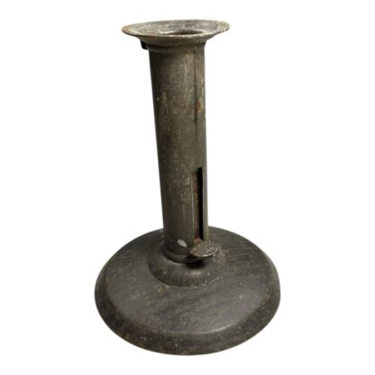 Antique Metal Push Up Candle Stick Holder