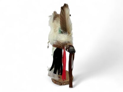 Vintage Native American Eagle Dancer Hopi Kachina Doll (Signed) - Image 4