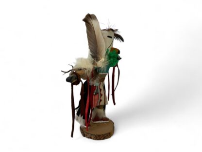 Vintage Native American Eagle Dancer Hopi Kachina Doll (Signed) - Image 8