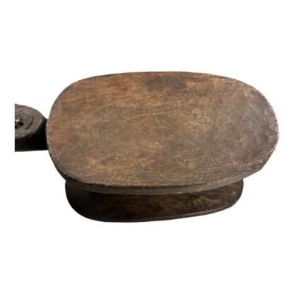 Antique Hand Made Wood Carved African Senufo Art Stool - Image 6
