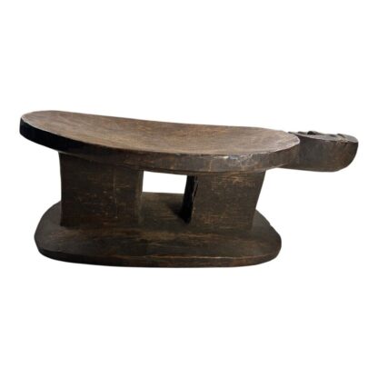 Antique Hand Made Wood Carved African Senufo Art Stool - Image 10
