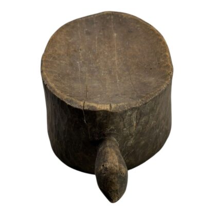 Antique Hand Made Wood Carved African Senufo Art Stool - Image 4