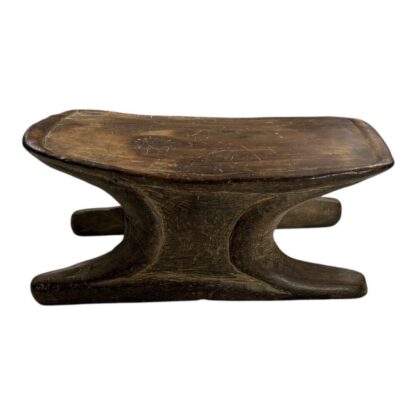 Antique Hand Made Wood Carved African Senufo Art Stool
