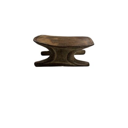 Antique Hand Made Wood Carved African Senufo Art Stool - Image 2