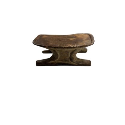 Antique Hand Made Wood Carved African Senufo Art Stool - Image 5