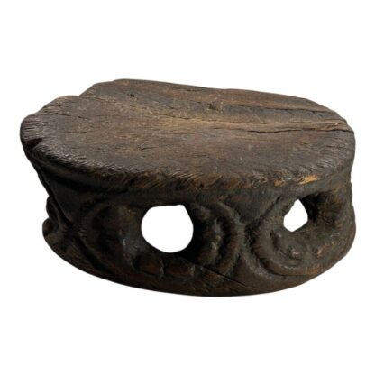 Antique Hand Made Wood Carved African Senufo Art Stool - Image 2