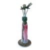 Modern Studio Art Copper & Glass Mixed Media Decorative Sculpture (David Lewin) - Image 5