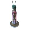 Modern Studio Art Copper & Glass Mixed Media Decorative Sculpture (David Lewin) - Image 6