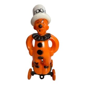 Vintage Rosbro Zook Clown Character Pull Toy