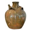Antique French Terracotta Handled Walnut Oil Jug - Image 6