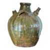 Antique French Terracotta Handled Walnut Oil Jug - Image 12