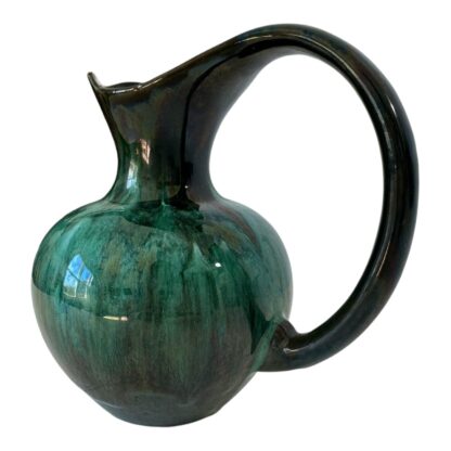 Vintage Blue Mountain Pottery BMP Canada Green Glazed Mini Pitcher - Image 7