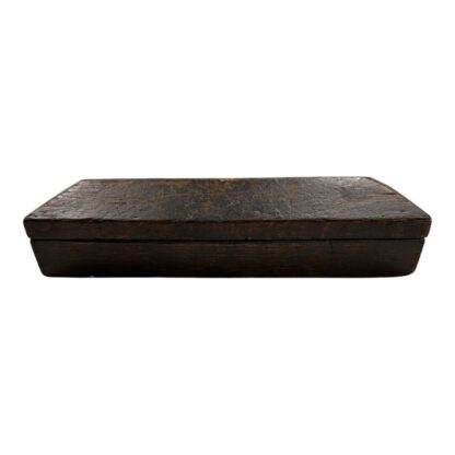 Antique Sharpening Stone in Coffin Wood Box - Image 6