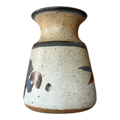 Vintage Studio Art Pottery Country Stoneware Vase (Signed, Michael Cohen) - Image 4