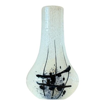 Vintage Handblown Pulegoso Fuyuki Bubble Glass Vase
