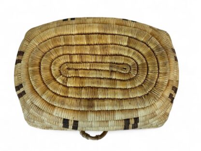 Vintage Native American Hopi Handmade Woven Basket - Image 11