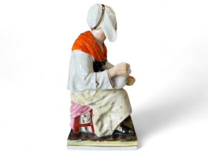 Antique English Staffordshire Porcelain Cobbler Johnson & Wife Nell Figurines - Image 20