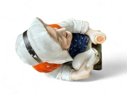 Antique English Staffordshire Porcelain Cobbler Johnson & Wife Nell Figurines - Image 22