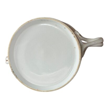 Antique 1863 Staffordshire English Victorian Porcelain Floral Loving Cup Mug - Image 11