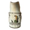 Antique Staffordshire Castleford Salt Glaze Pearlware Pottery Lion Creamer - Image 2