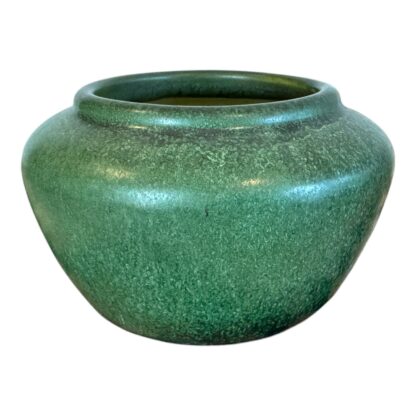Antique Arts & Crafts Matte Green Hampshire Pottery Vase - Image 4