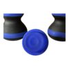 Vintage Murano Art Glass Nerox Vases (Attributed to Fratelli Toso) - Image 3