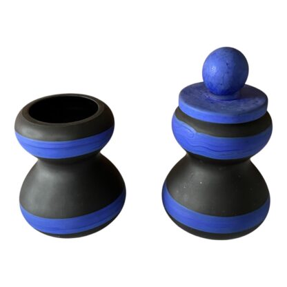 Vintage Murano Art Glass Nerox Vases (Attributed to Fratelli Toso) - Image 5