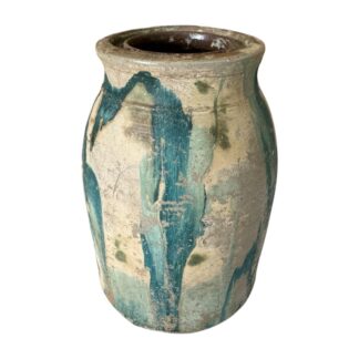Vintage Ozark Roadside Tourist Stoneware Pottery Vase Crock Vessel