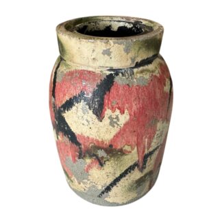 Vintage Ozark Roadside Tourist Stoneware Pottery Vase