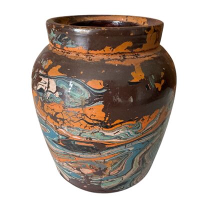 Vintage Ozark Roadside Tourist Stoneware Pottery Crock Vase