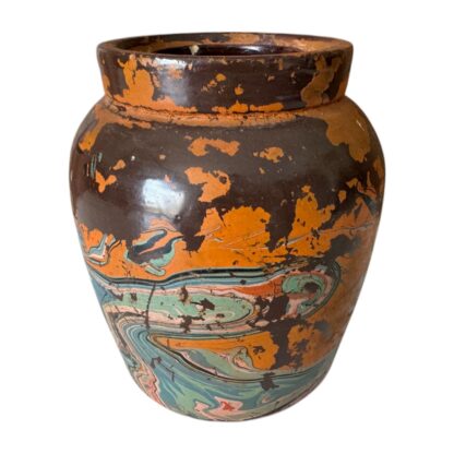 Vintage Ozark Roadside Tourist Stoneware Pottery Crock Vase - Image 4