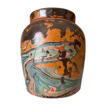 Vintage Ozark Roadside Tourist Stoneware Pottery Crock Vase - Image 5