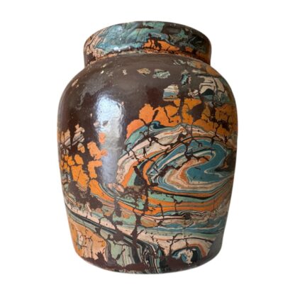 Vintage Ozark Roadside Tourist Stoneware Pottery Crock Vase - Image 7