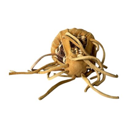 Vintage Handmade Native American Apache Mini Burden Basket - Image 5