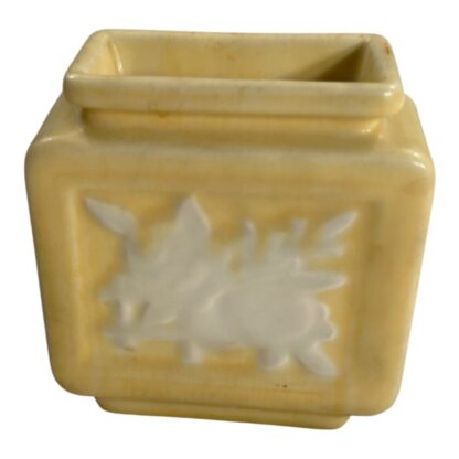 Vintage Rookwood Pottery 6474 Rectangular Flower Vase - Image 5