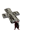 Ancient Byzantine Empire Bronze Christian Cross Pendant, Ca. 7-15th Century AD - Image 3