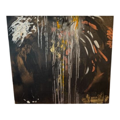 Original Modern Abstract Acrylic Painting "Buffalo Woman" (Martha Kaplan) - Image 3