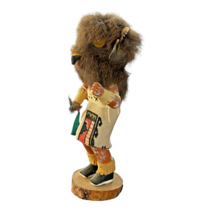 Vintage Native American Hand Carved Owl Kachina Doll - Image 2