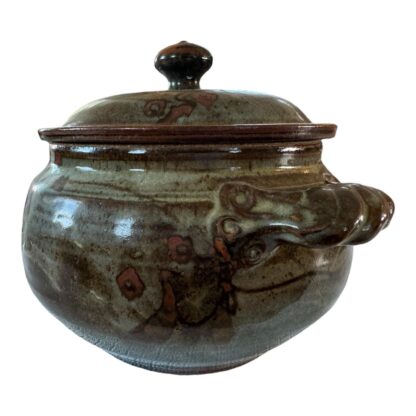 Vintage Plum Tree Pottery Covered Serving Pot Tureen (John Glick) - Image 2