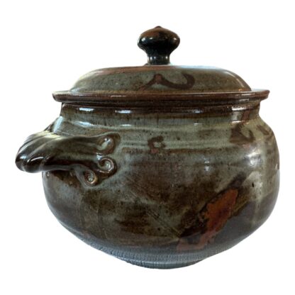 Vintage Plum Tree Pottery Covered Serving Pot Tureen (John Glick) - Image 5