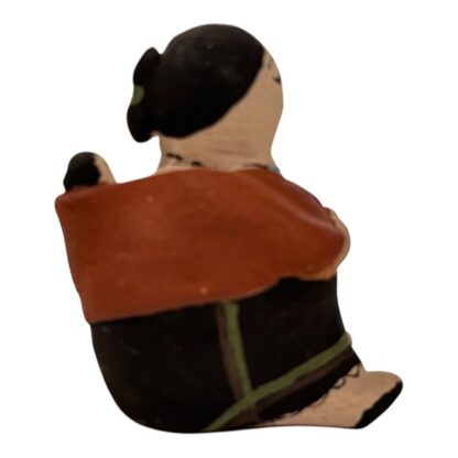 Vintage Native American Cochiti Pueblo Pottery Storyteller Figurine - Image 4