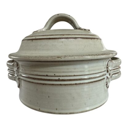 Vintage Studio Art Pottery Covered Tureen Casserole Dish (Signed, Tyrone Larson) - Image 5