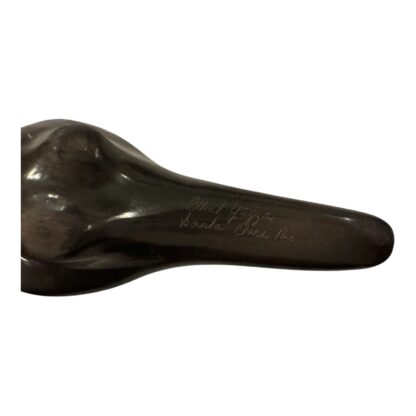 Vintage Native American Blackware Pottery Canada Goose Figurine (Signed) - Image 12