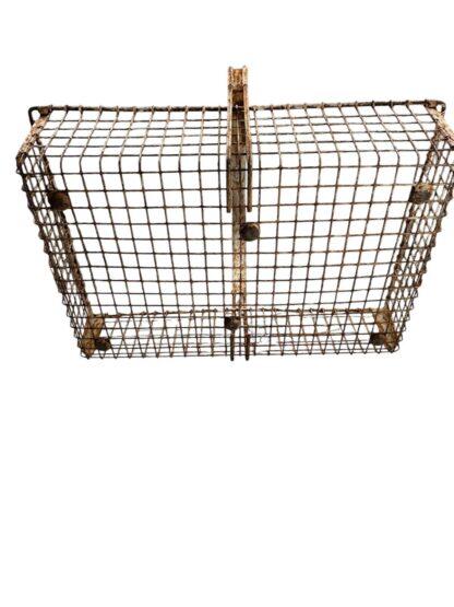 Vintage Wire Shopping Basket Owned by Martha Stewart at Turkey Hill Kitchen - Image 10